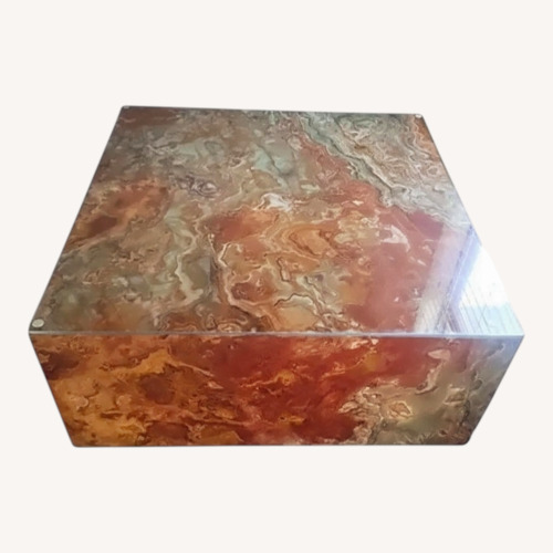 Used 70s Italian Marble Mid-Century Modern Coffee Table for sale on AptDeco