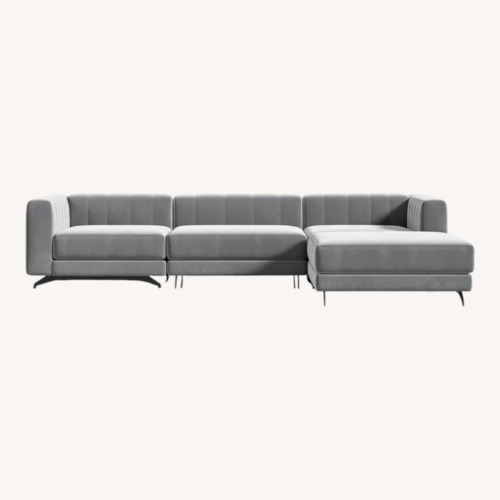 Used Rove Concepts Bristol Dark Gray 3+ Piece Sectional for sale on AptDeco