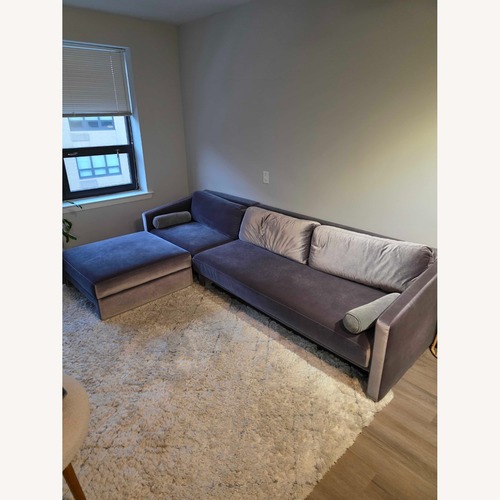 Used Rove Concepts Bristol Dark Gray 3+ Piece Sectional for sale on AptDeco