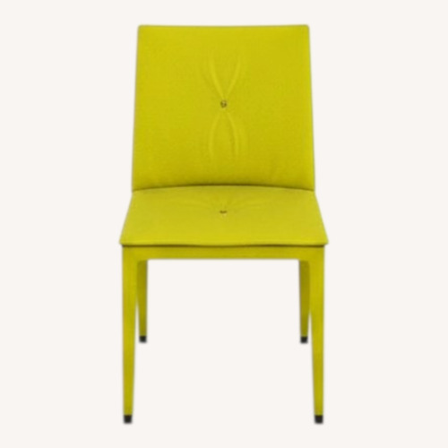 Used Poltrona Frau Fitzgerald Leather Dining Chairs for sale on AptDeco