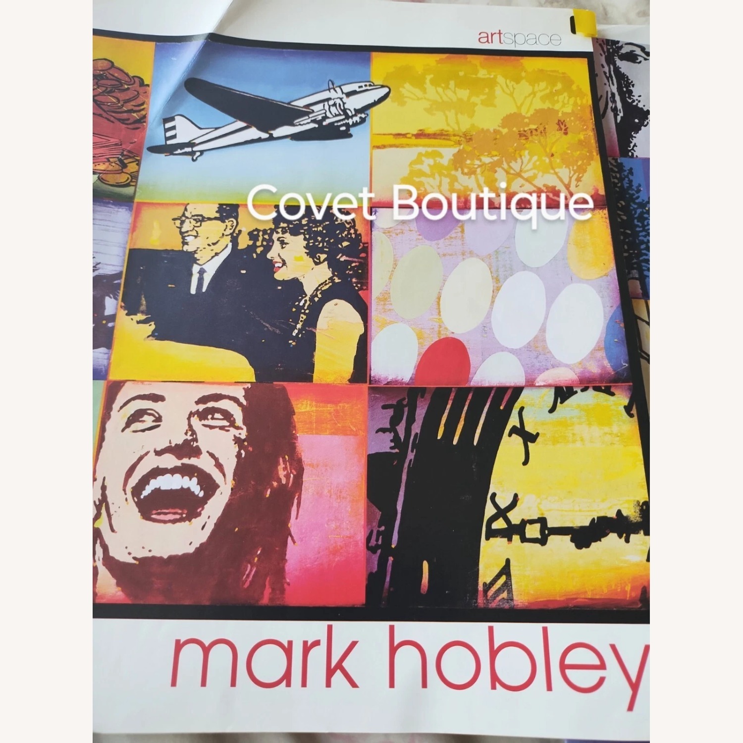 MARK HOBLEY Original Hand Signed Pop Art Painting  - image-11