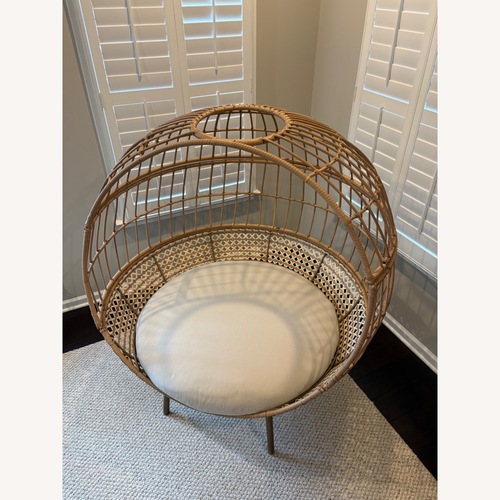 Used Brennfield Natural Wicker Patio Furniture for sale on AptDeco