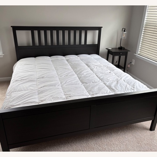 Used IKEA Hemnes European King Bed Frame for sale on AptDeco