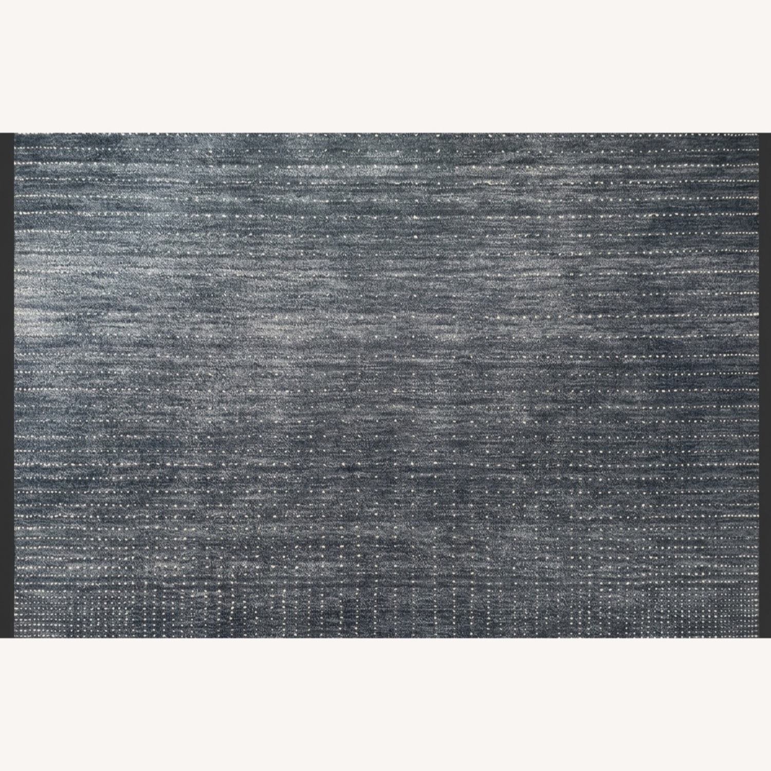 West Elm Graduated Dot Navy Wool Area Rug 8' x 10' - image-11