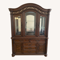 China Furniture & Arts Dark Brown Wood Sideboard