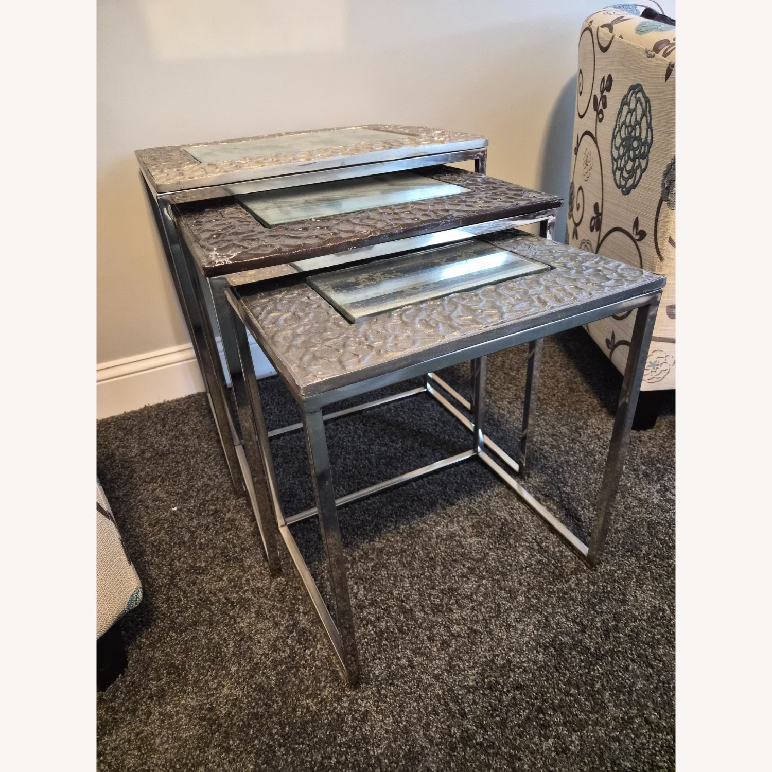 Mixed Metal Nesting Tables - image-3