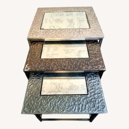 Used Mixed Metal Nesting Tables for sale on AptDeco