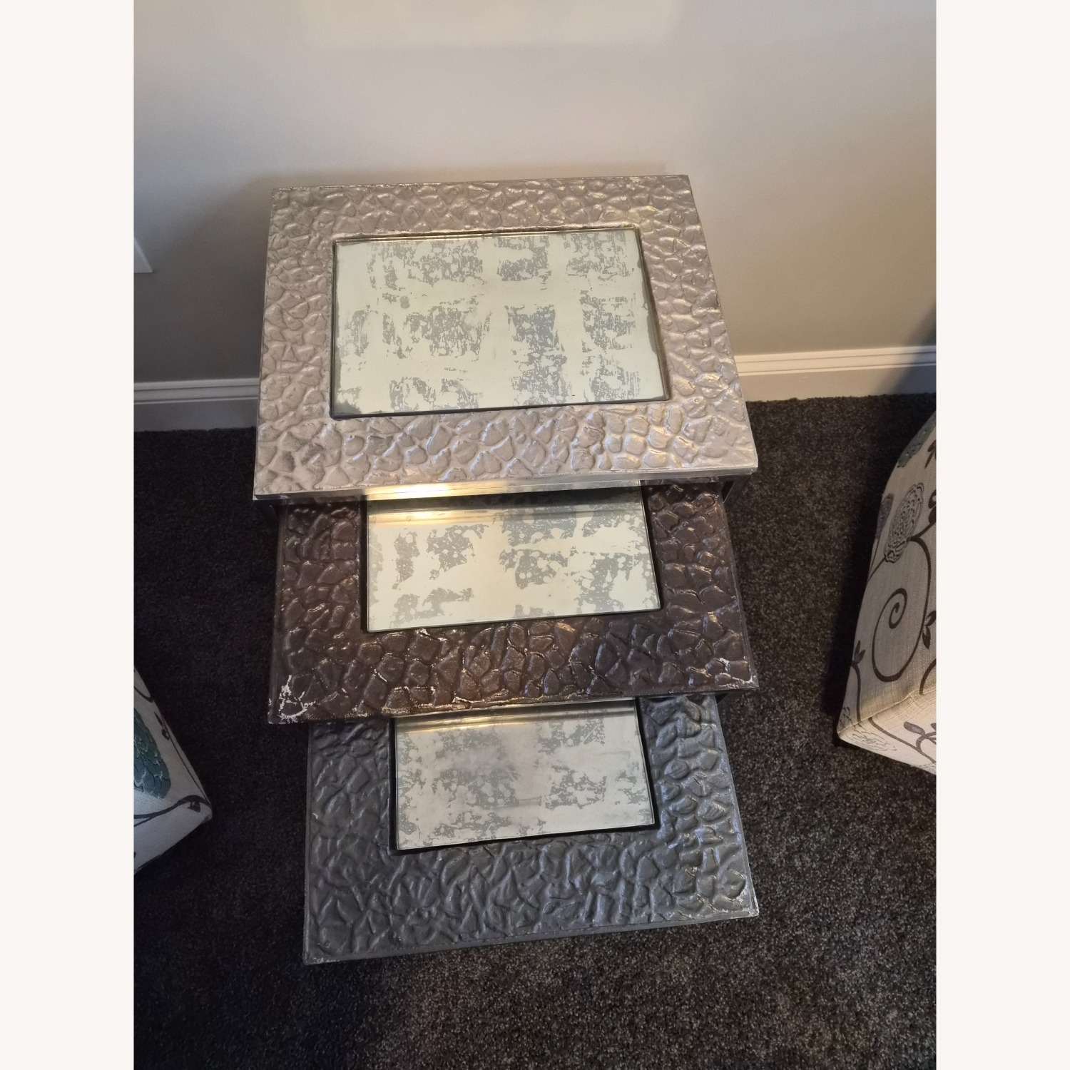 Mixed Metal Nesting Tables - image-4