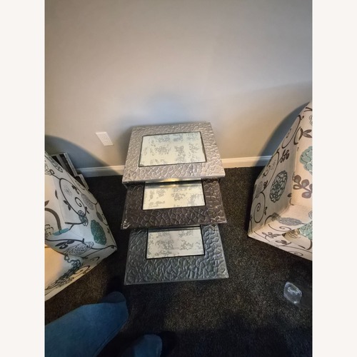 Used Mixed Metal Nesting Tables for sale on AptDeco