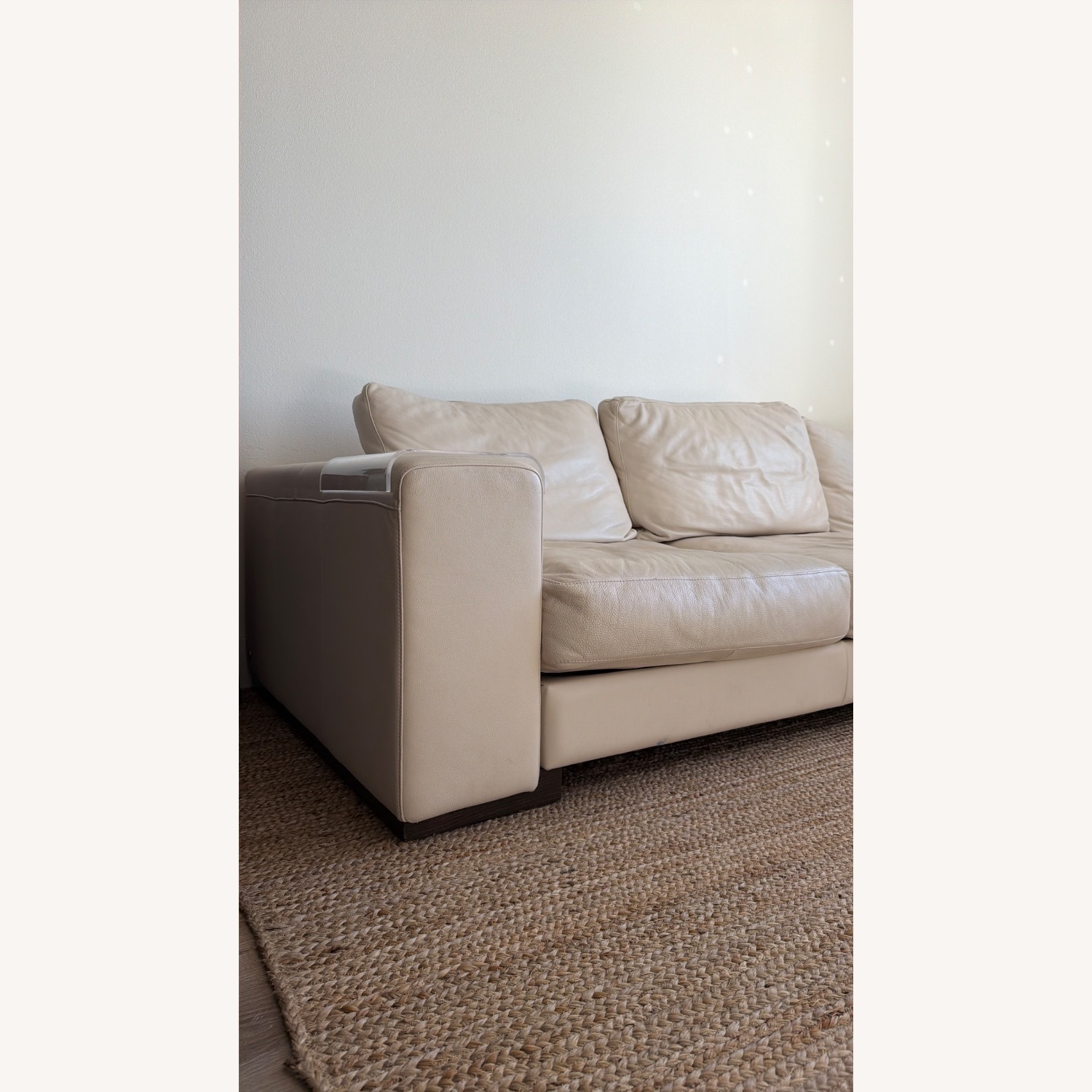 Natuzzi  Natural Leather 3+ Piece Sectional - image-2