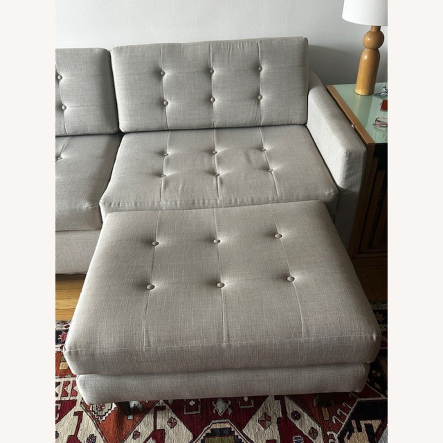 Joybird Eliot Light Gray Fabric 2 Piece Sectional - image-2