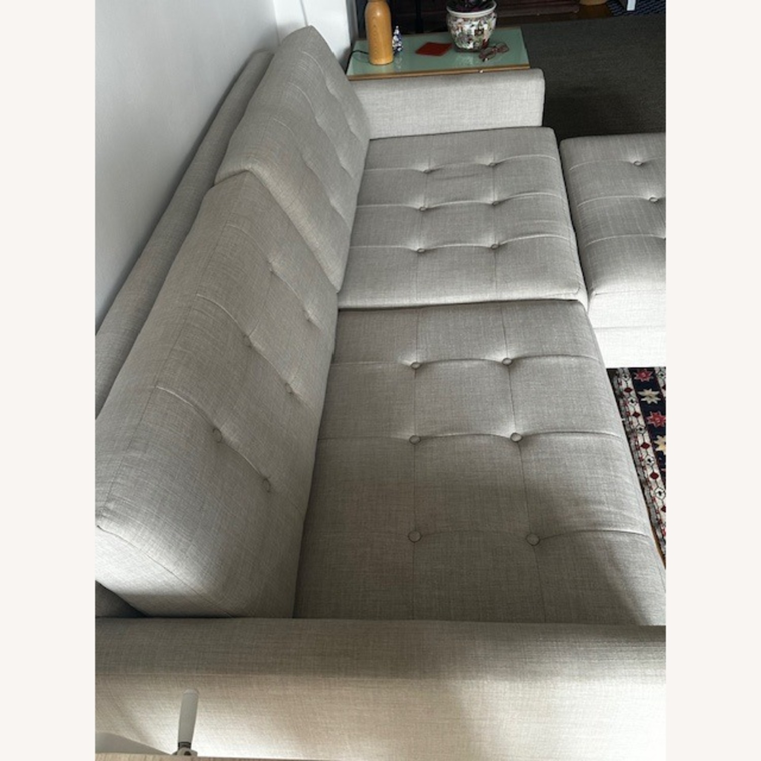 Joybird Eliot Light Gray Fabric 2 Piece Sectional - image-4