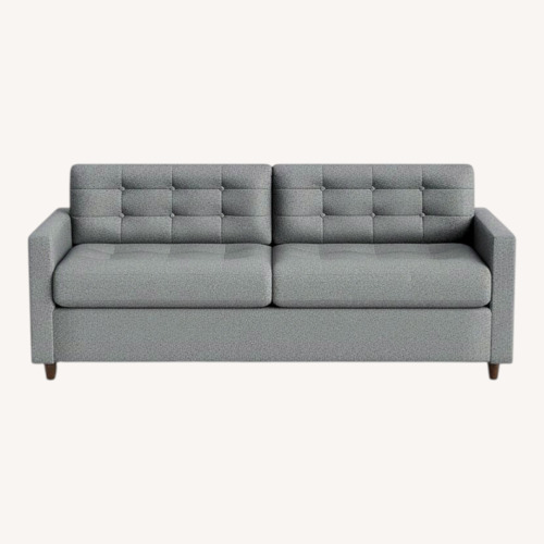 Used Joybird Eliot Light Gray Fabric 2 Piece Sectional for sale on AptDeco