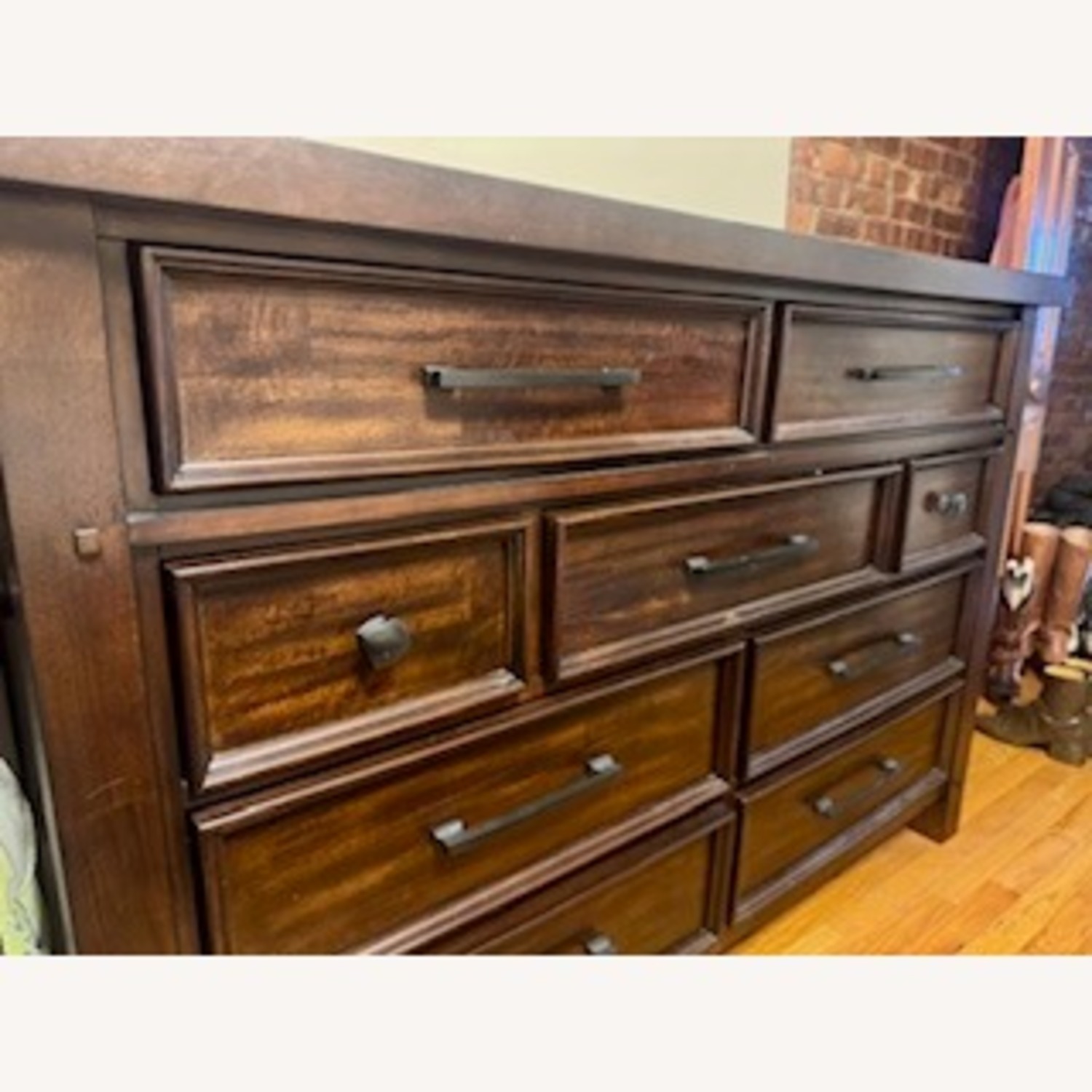 Dark Brown Dresser - image-3