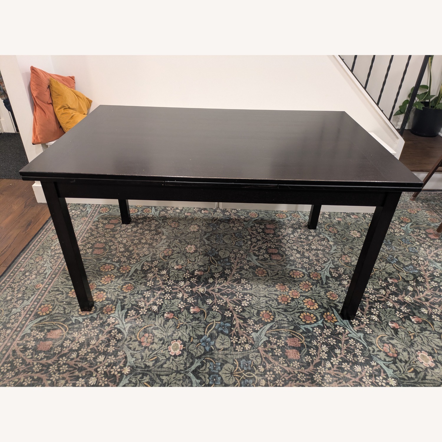Scandinavian Designs Dinex Black Wood Dining Table - image-4