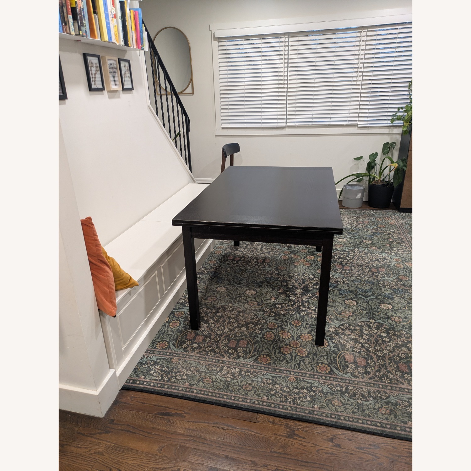 Scandinavian Designs Dinex Black Wood Dining Table - image-5