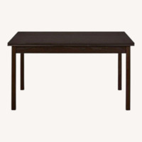 Scandinavian Designs Dinex Black Wood Dining Table