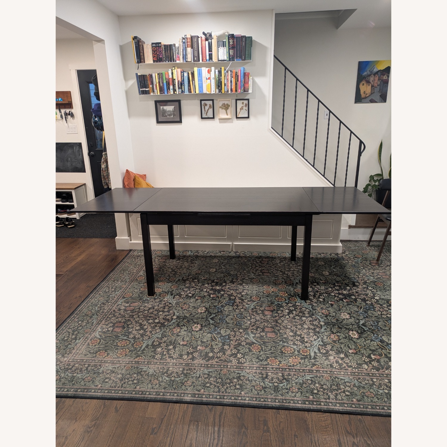 Scandinavian Designs Dinex Black Wood Dining Table - image-2