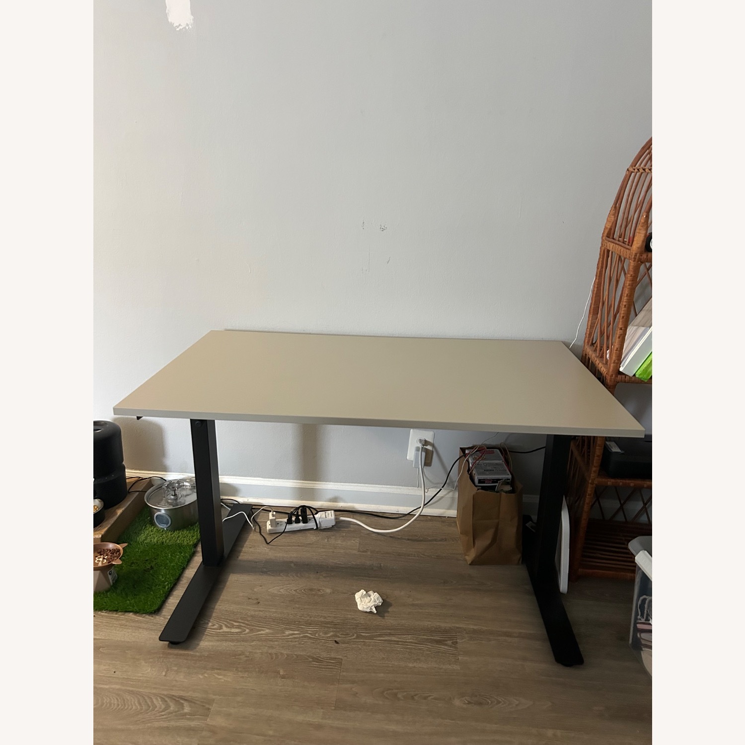 IKEA Trotten Desk Sit/stand Desk - image-1