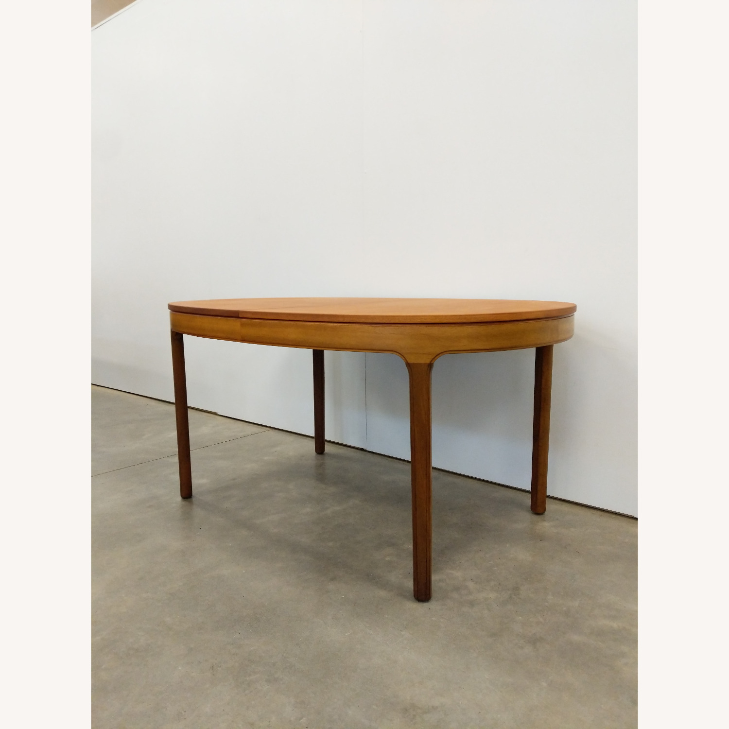 Vintage Mid Century Teak Extendable Dining Table - image-3
