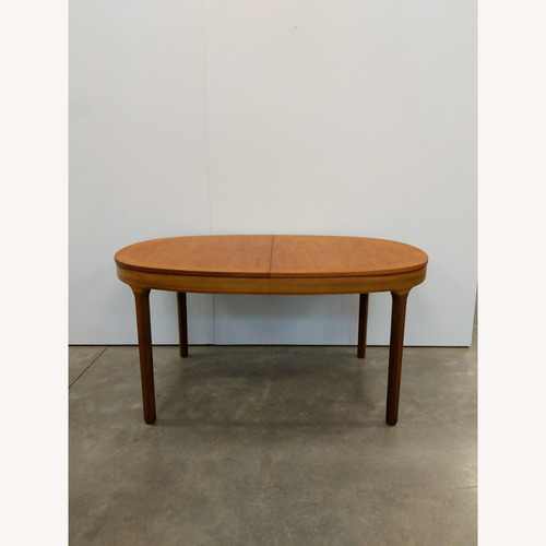 Used Vintage Mid Century Teak Extendable Dining Table for sale on AptDeco