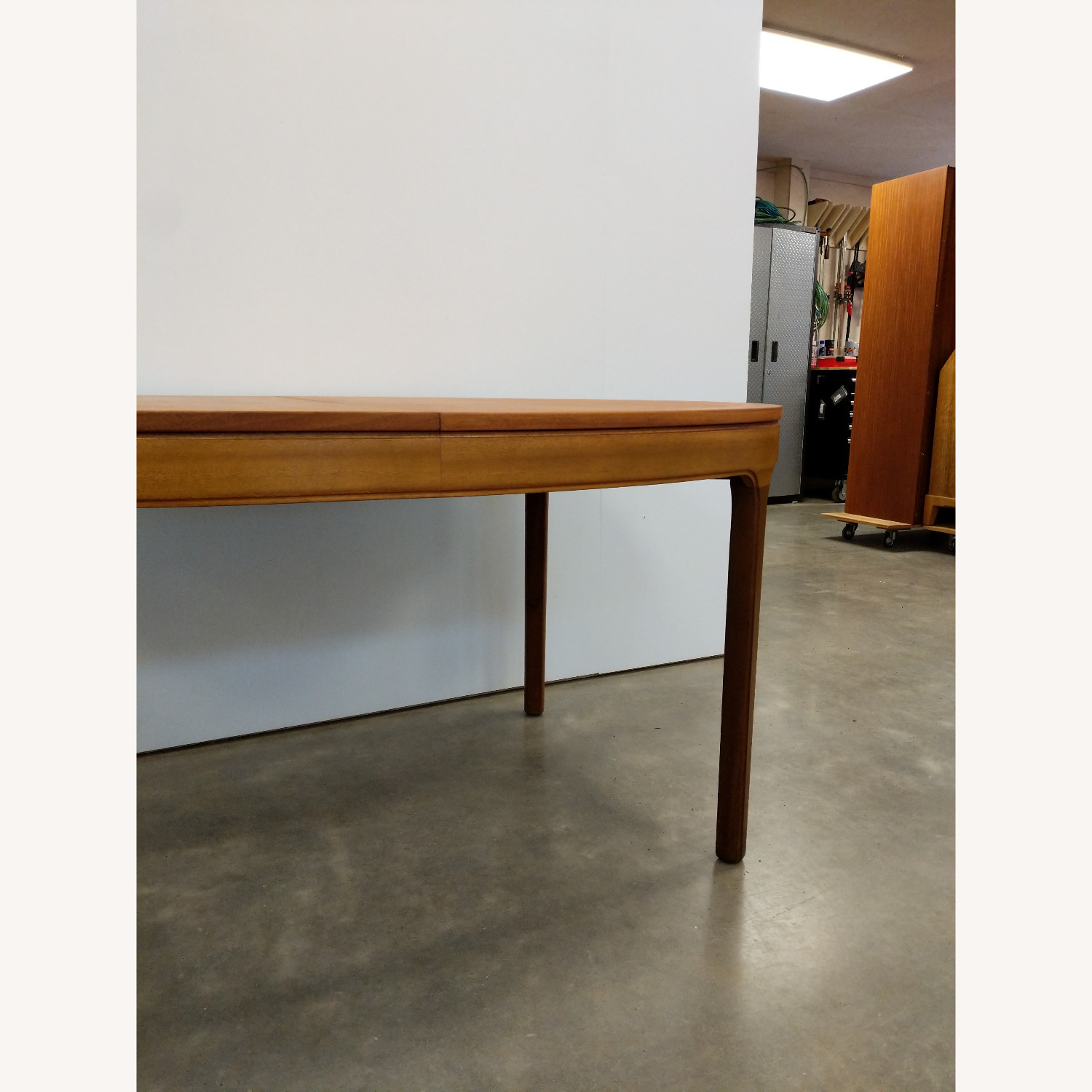 Vintage Mid Century Teak Extendable Dining Table - image-7