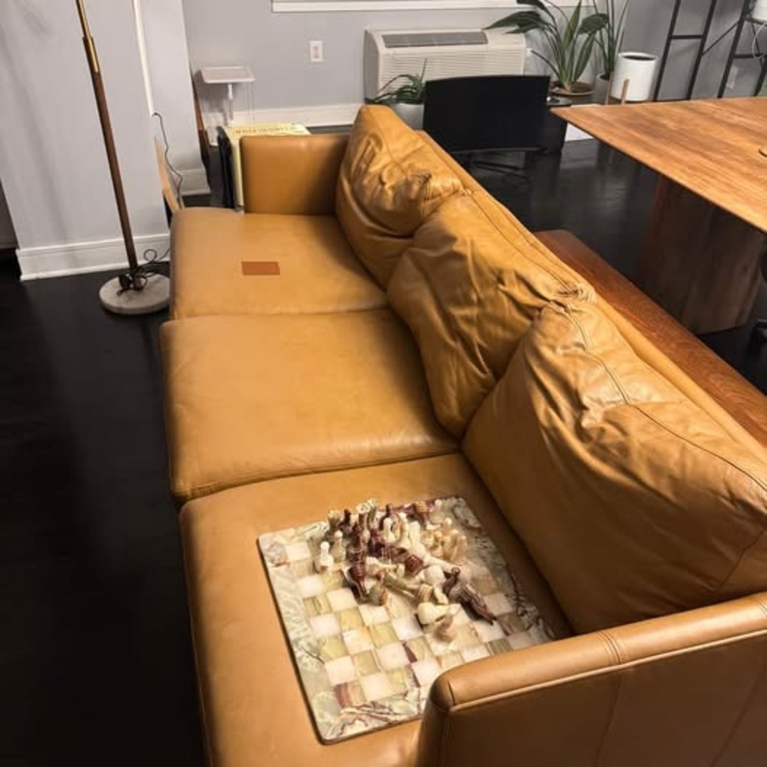 Article Burrard 83.5" Leather Sofa - Bella Caramel - image-2