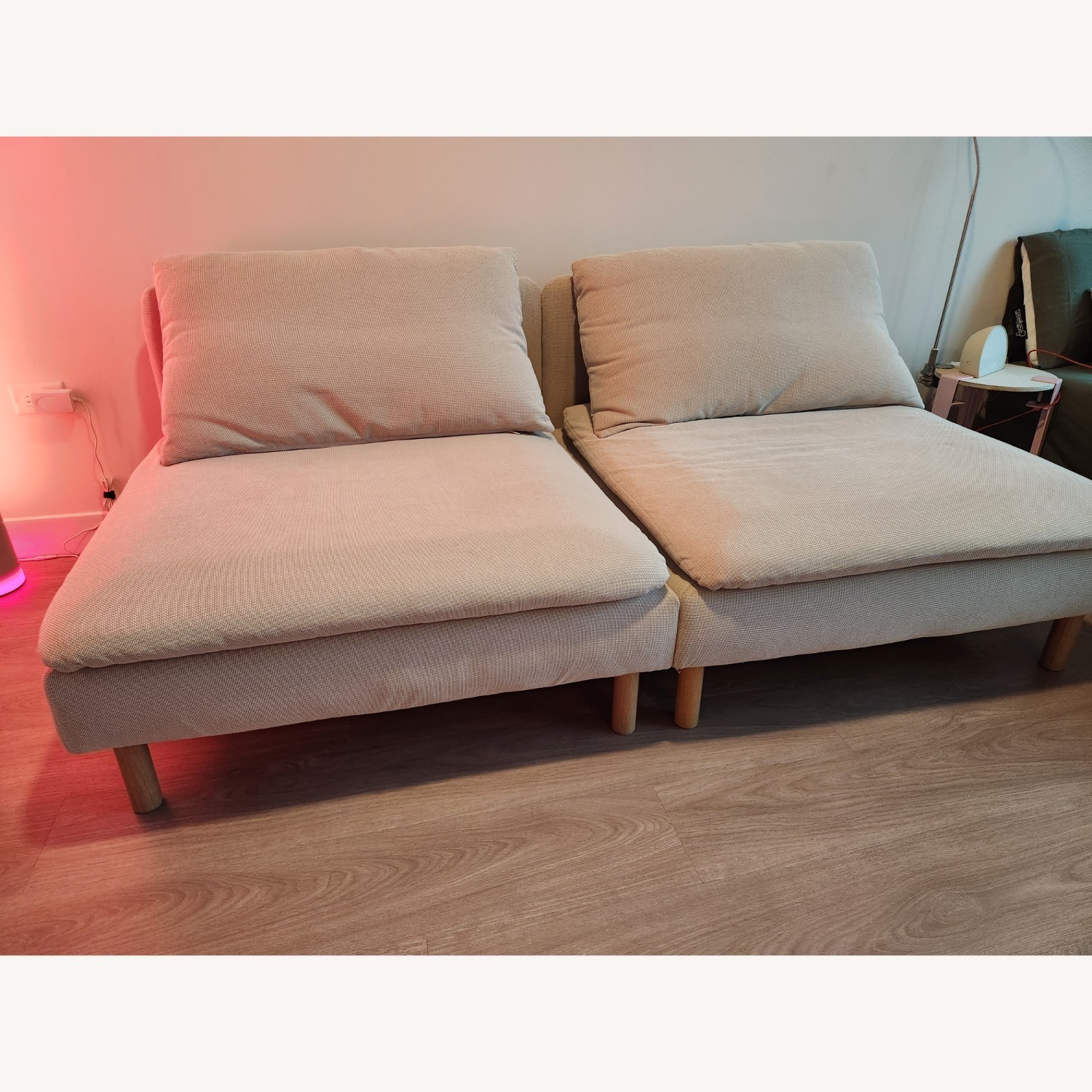 IKEA Soderhamn Natural Fabric 2 Piece Sectional - image-6