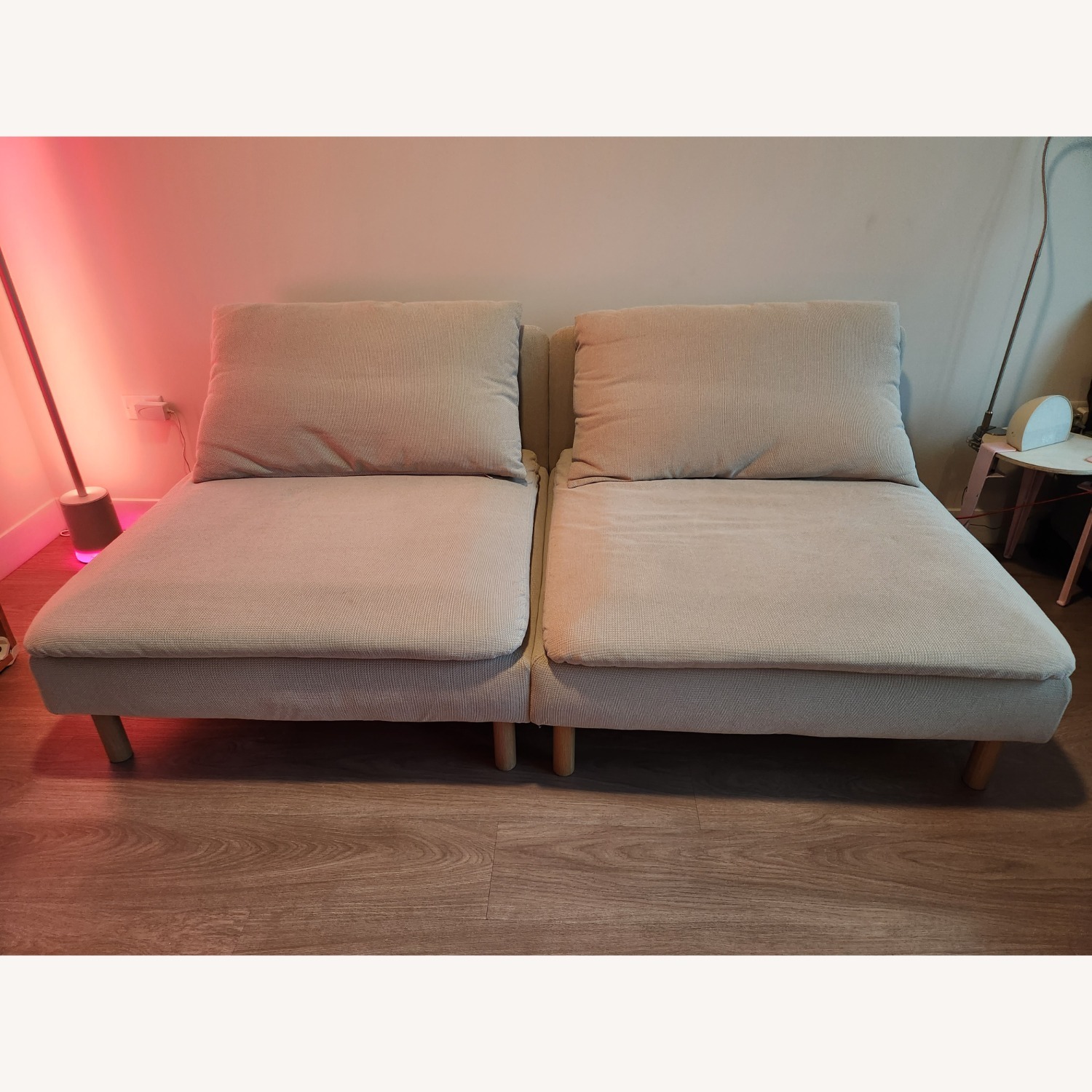 IKEA Soderhamn Natural Fabric 2 Piece Sectional - image-2