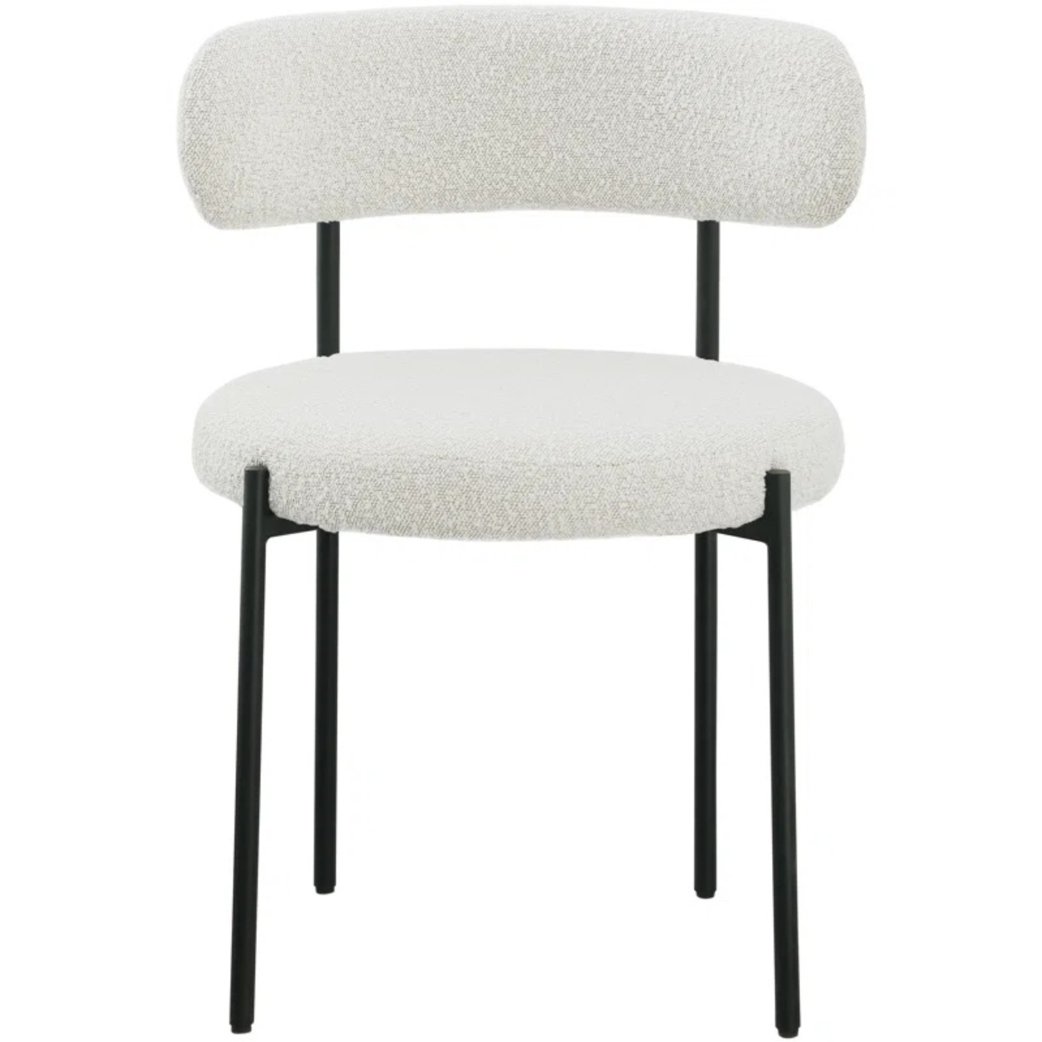 AllModern Sherwood Solid Back Boucle Side Chair (Set of 6) - image-10