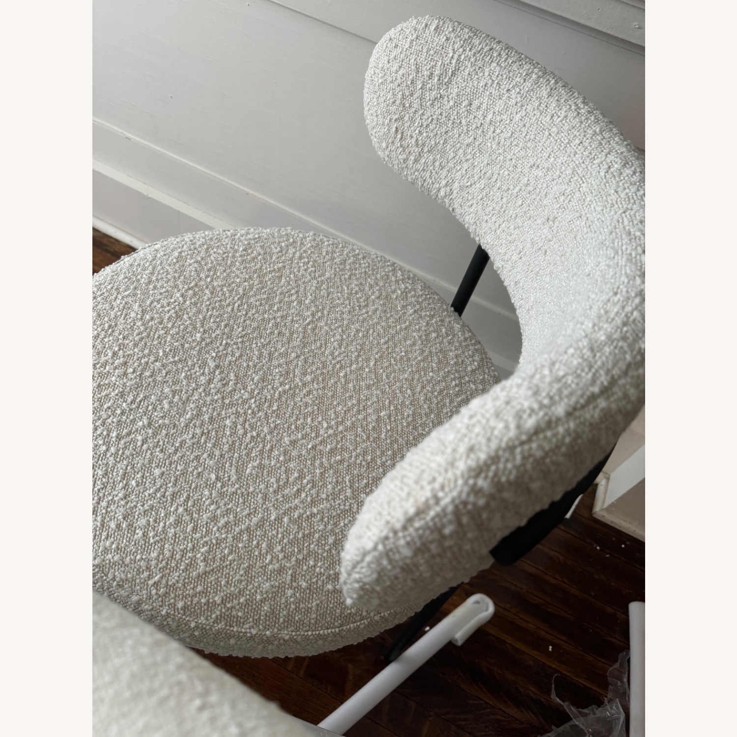 AllModern Sherwood Solid Back Boucle Side Chair (Set of 6) - image-2