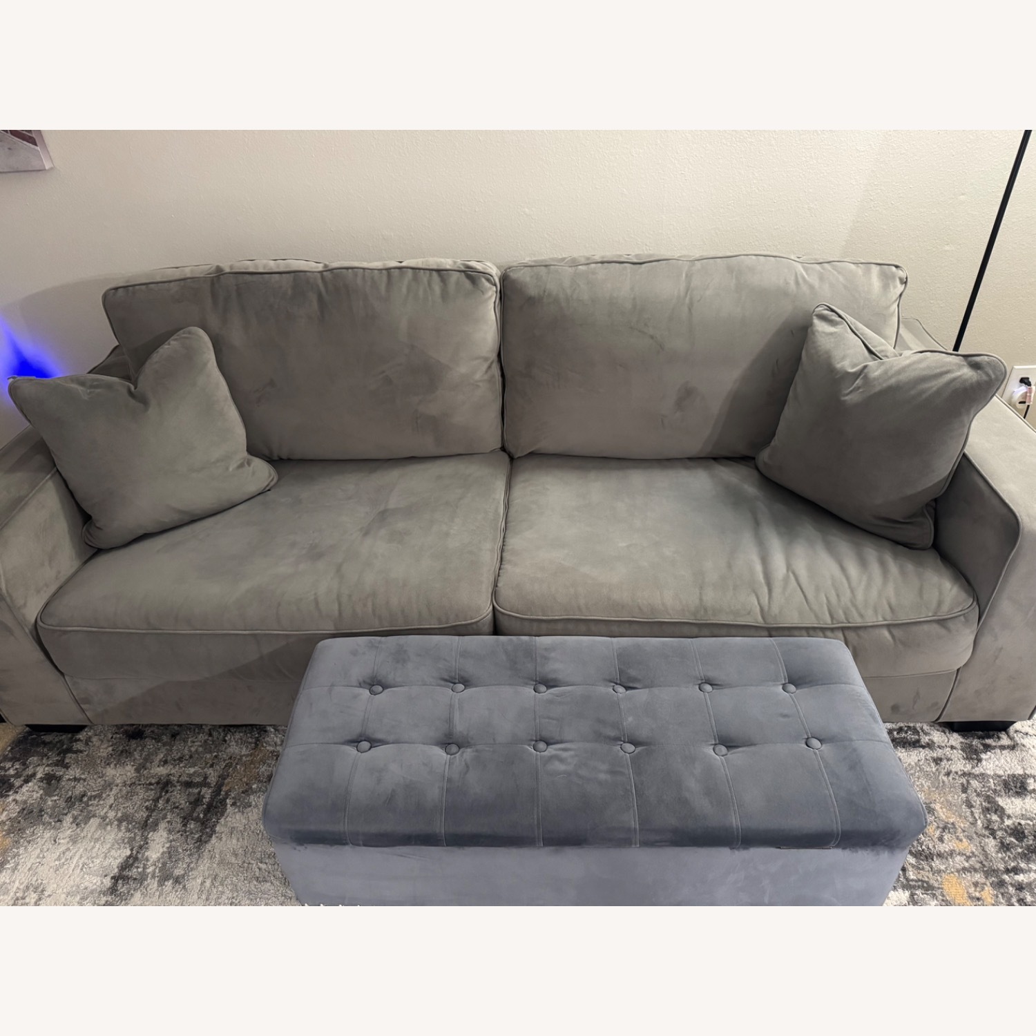 Gray 2 Seater Sofa - image-3