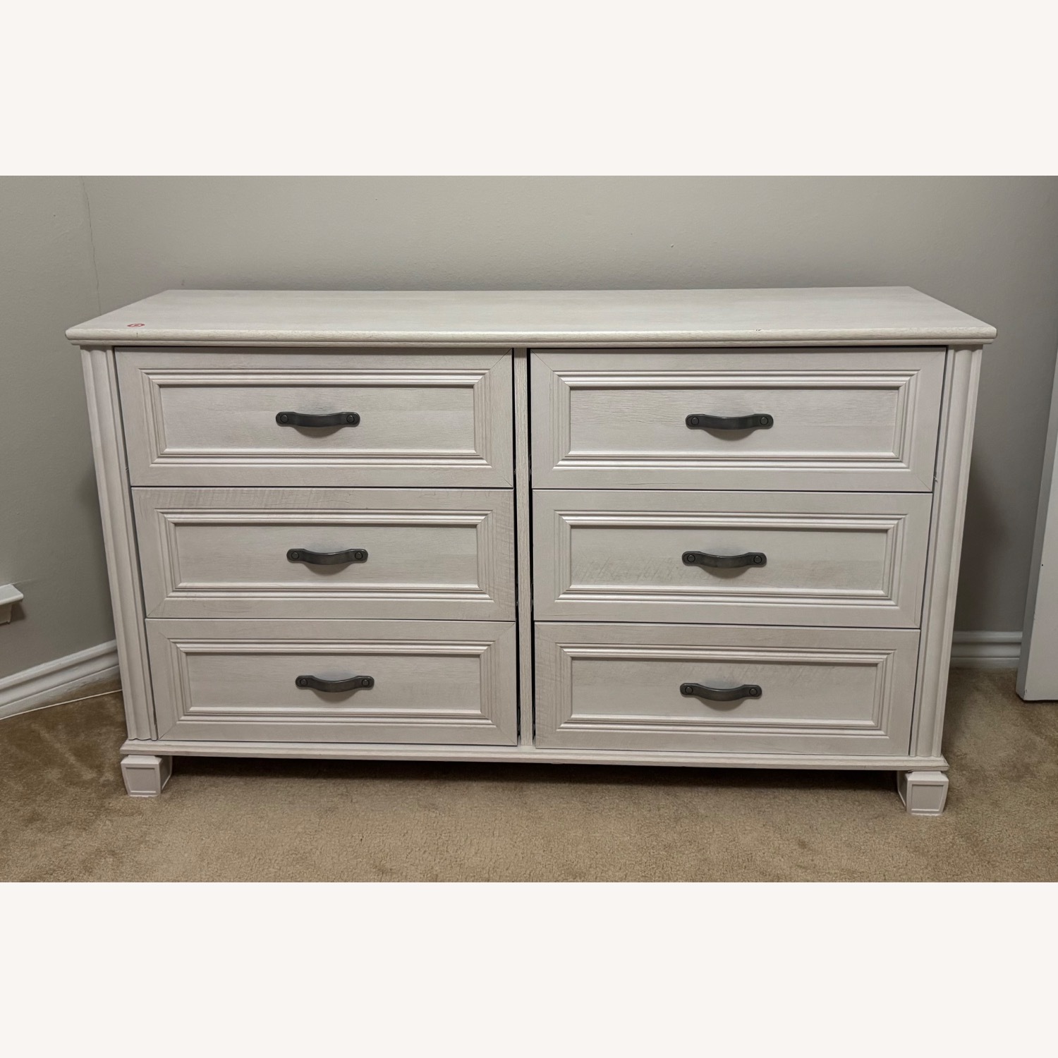 White Wood Dresser - image-1