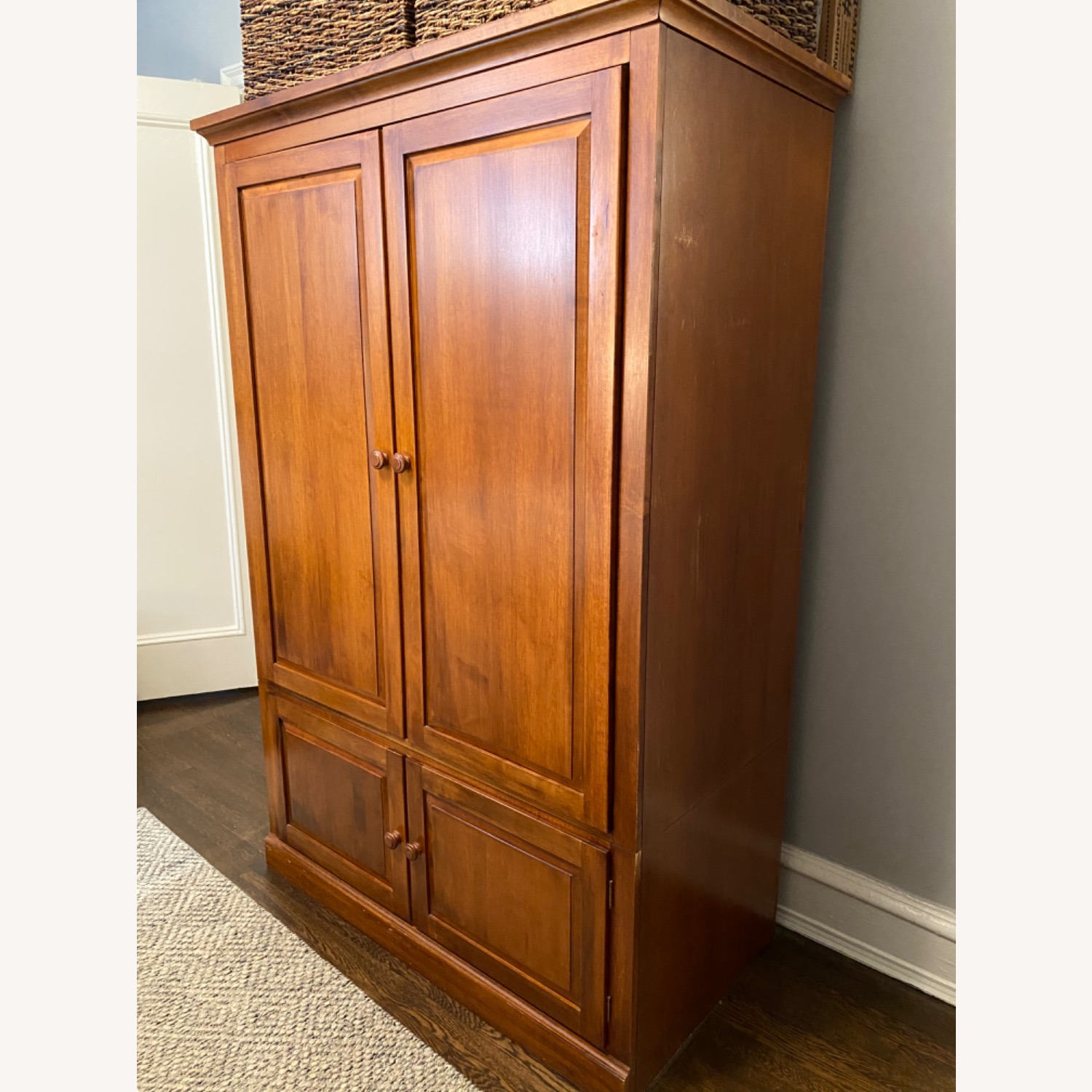 Pottery Barn Media Armoire - image-2
