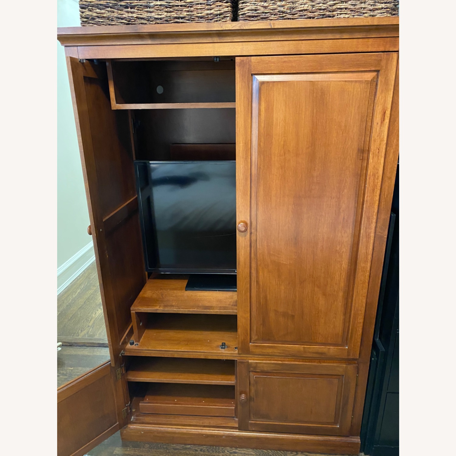 Pottery Barn Media Armoire - image-7