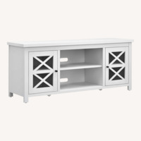 White TV Stand 