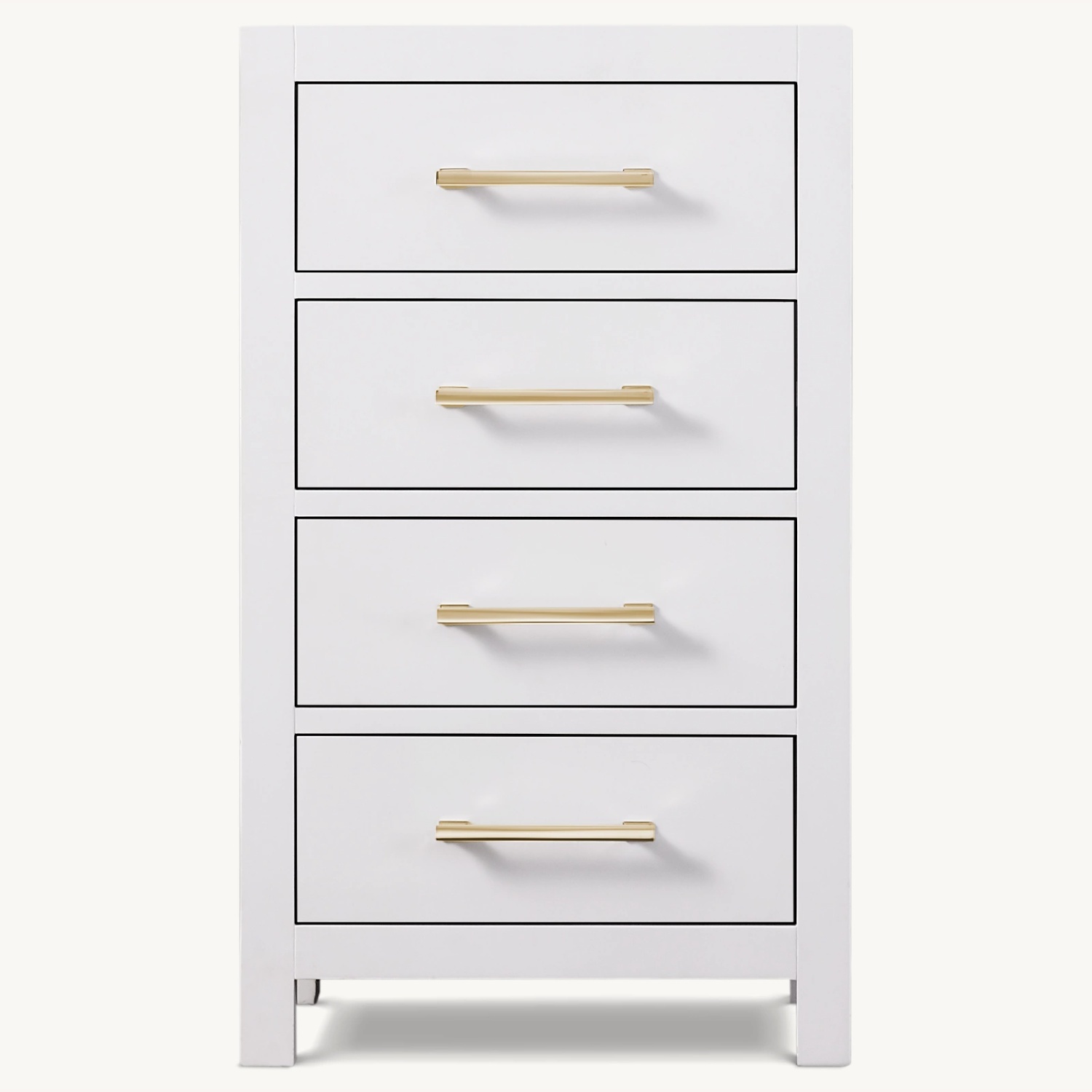 Restoration Hardware Hutton White Wood Dresser - image-5