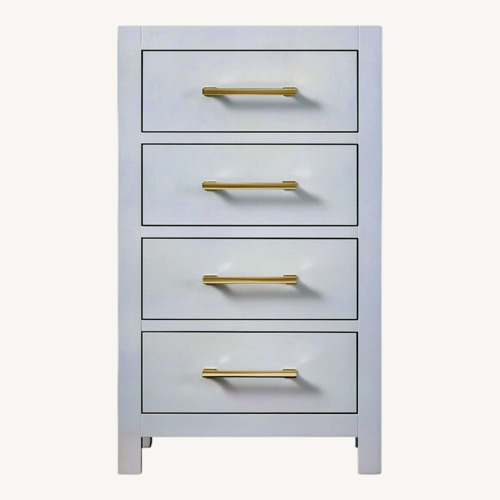 Used Restoration Hardware Hutton White Wood Dresser for sale on AptDeco