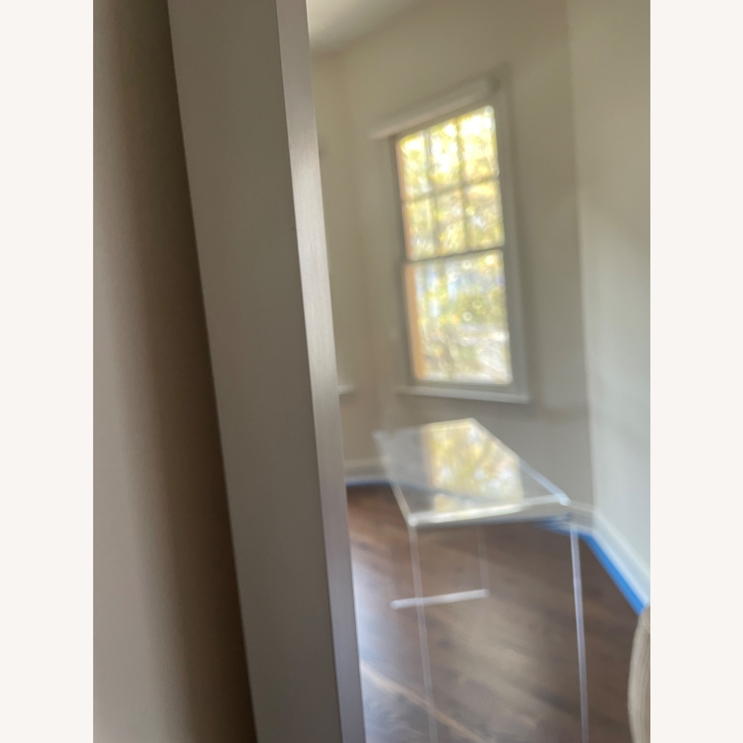 Restoration Hardware Metal Dovetail Mirror - Narrow Frame - image-4