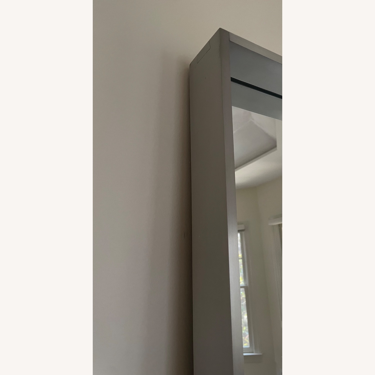 Restoration Hardware Metal Dovetail Mirror - Narrow Frame - image-5