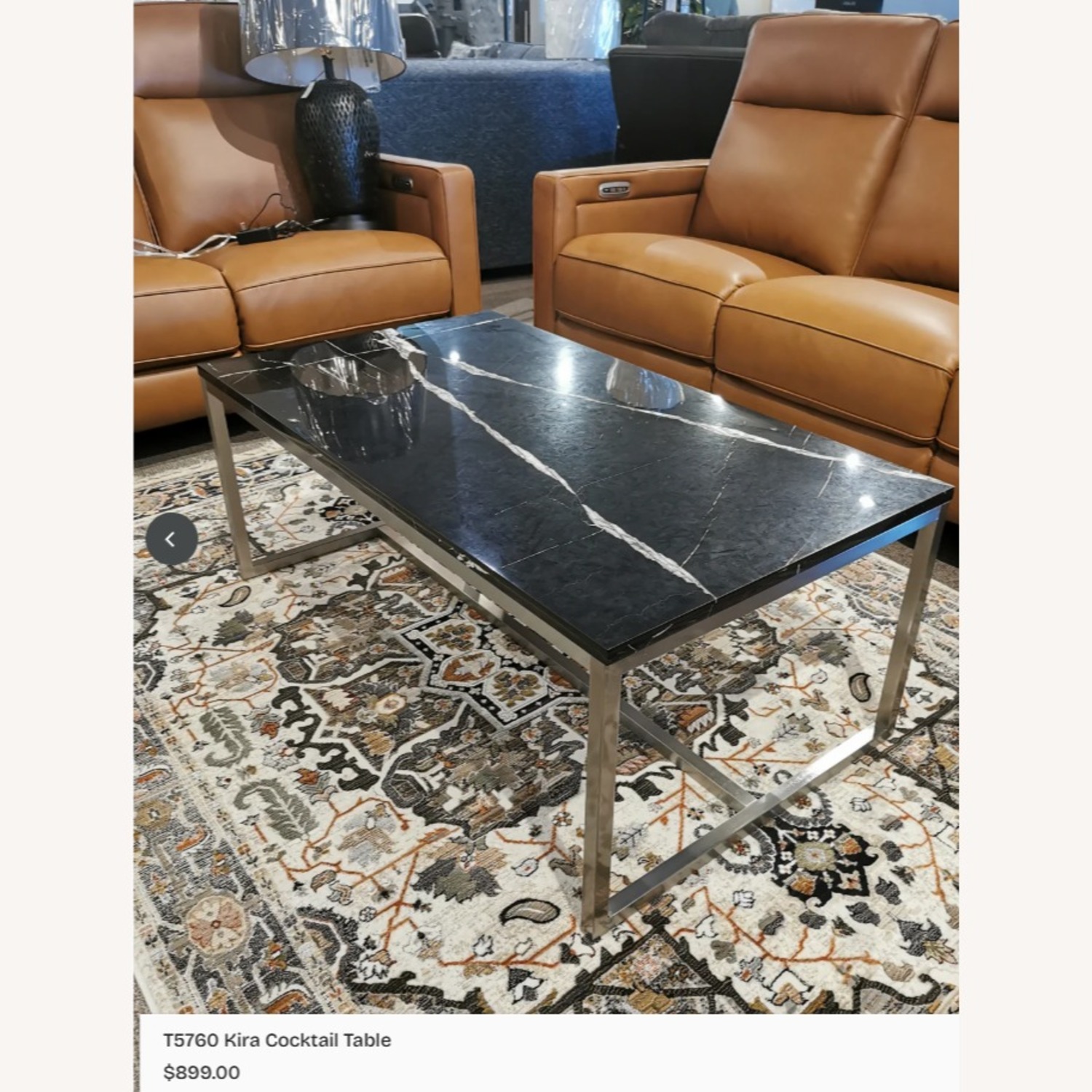 Magnussen Home Furnishings Black Coffee Table - image-2