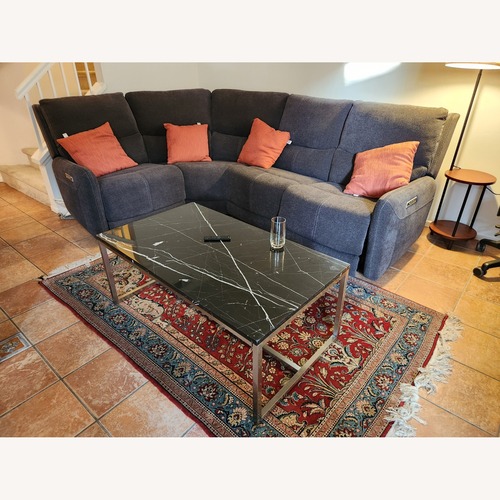 Used Magnussen Home Furnishings Black Coffee Table for sale on AptDeco