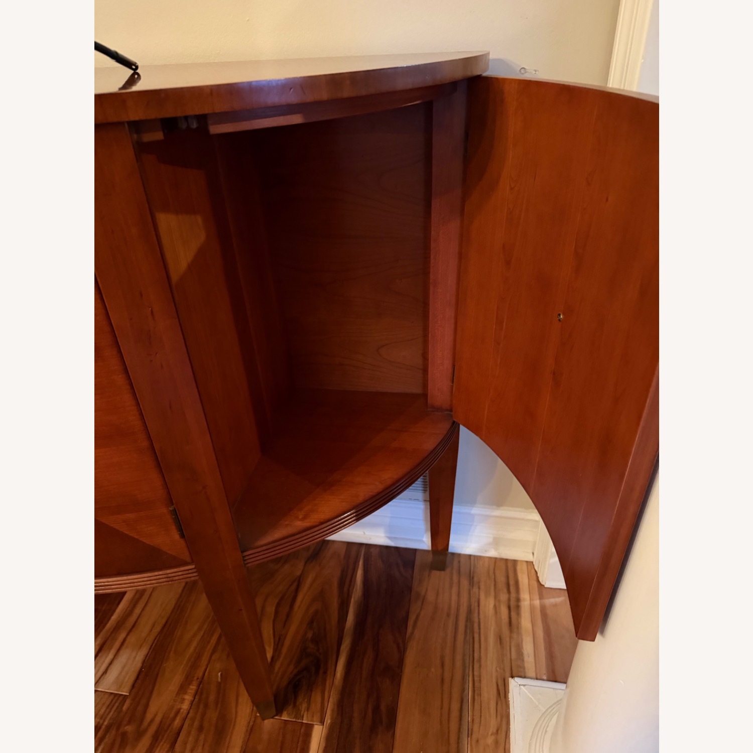 Ethan Allen Dark Brown Wood Sideboard - image-2