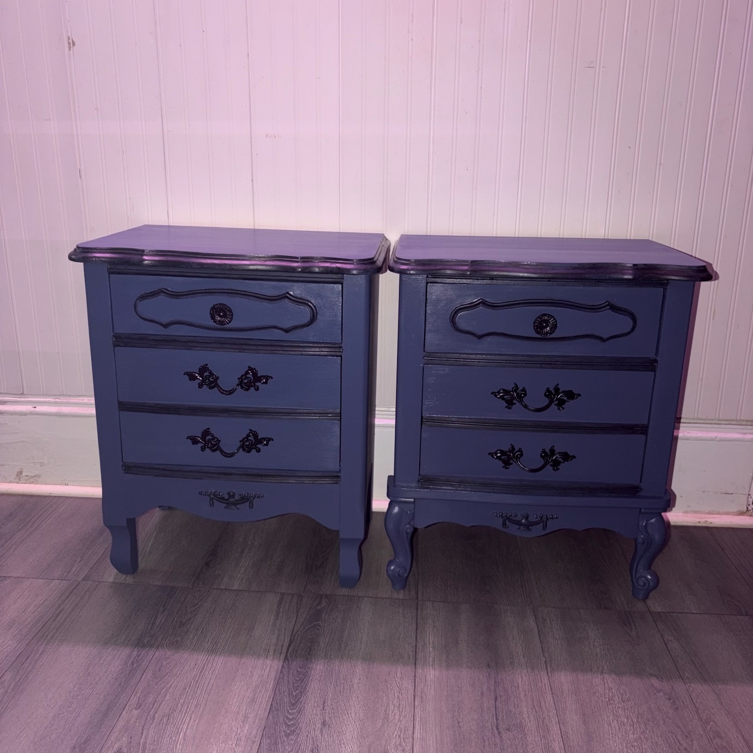 Vintage French Provincial Nightstands - image-5