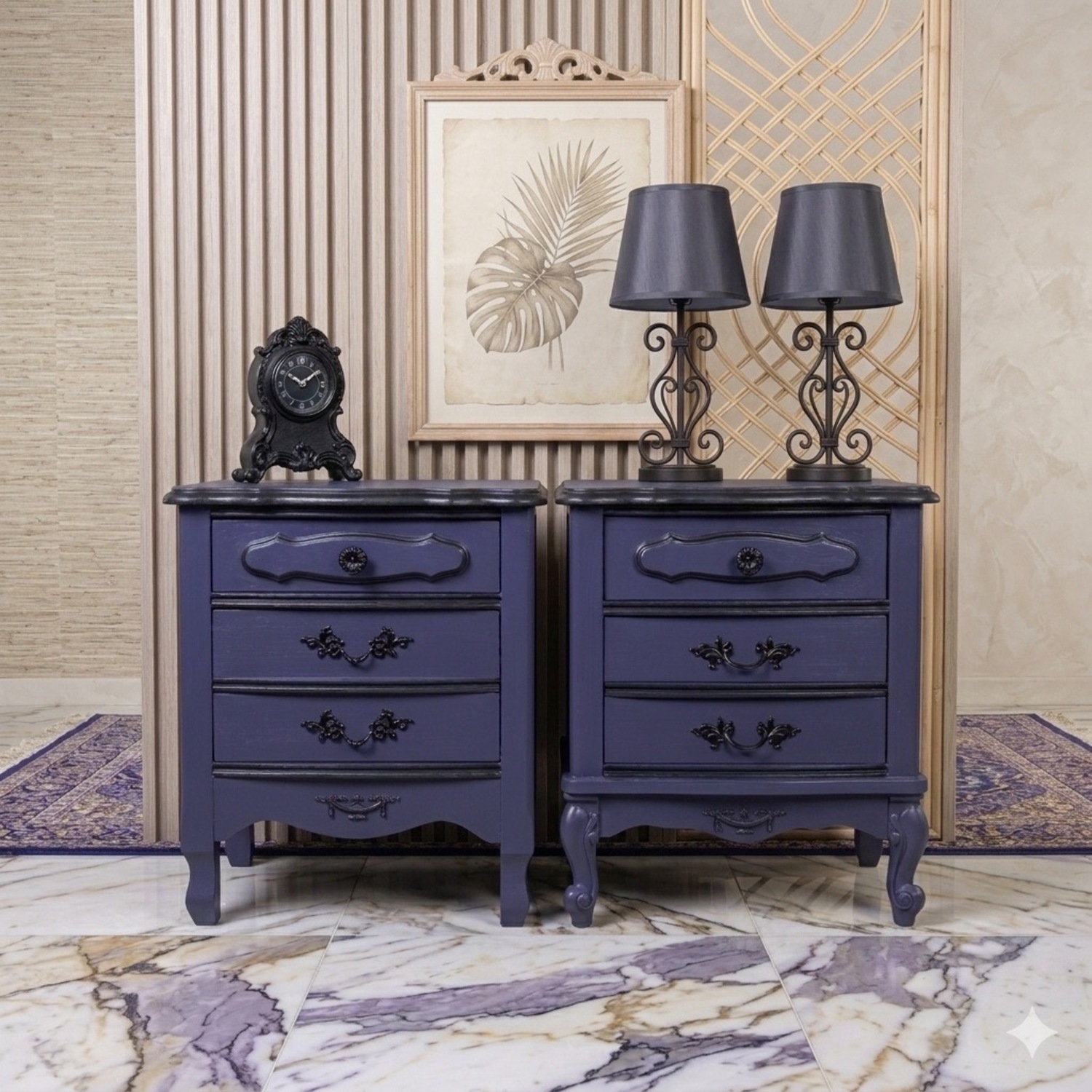 Vintage French Provincial Nightstands - image-2