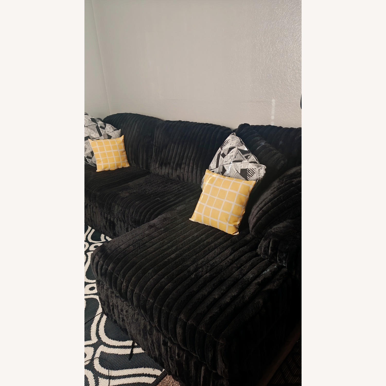 Signature Design Black 2 Piece Sectional - image-2