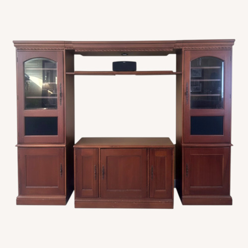 Used Hooker Furniture Wood Wall Unit for sale on AptDeco