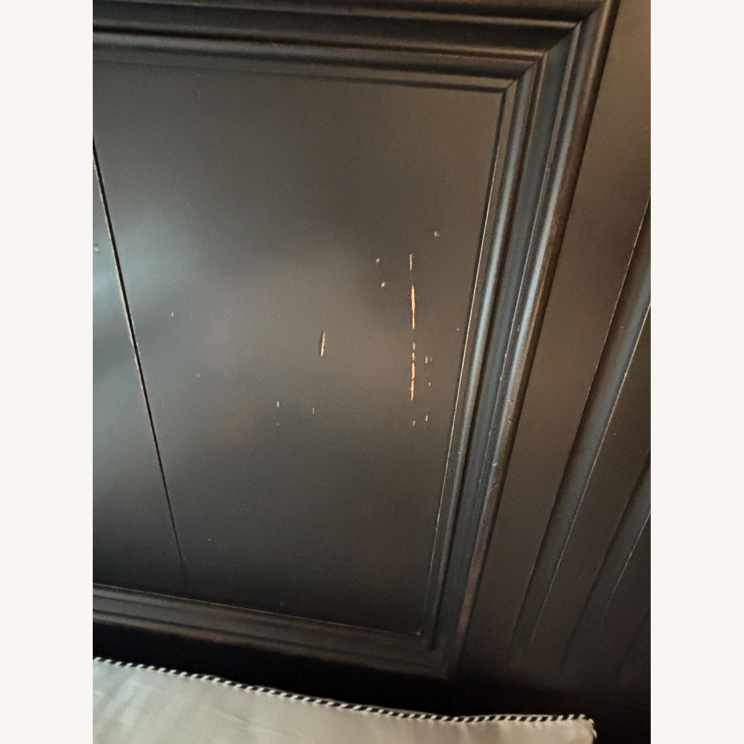 Ethan Allen Black Wood Full Bed - image-7