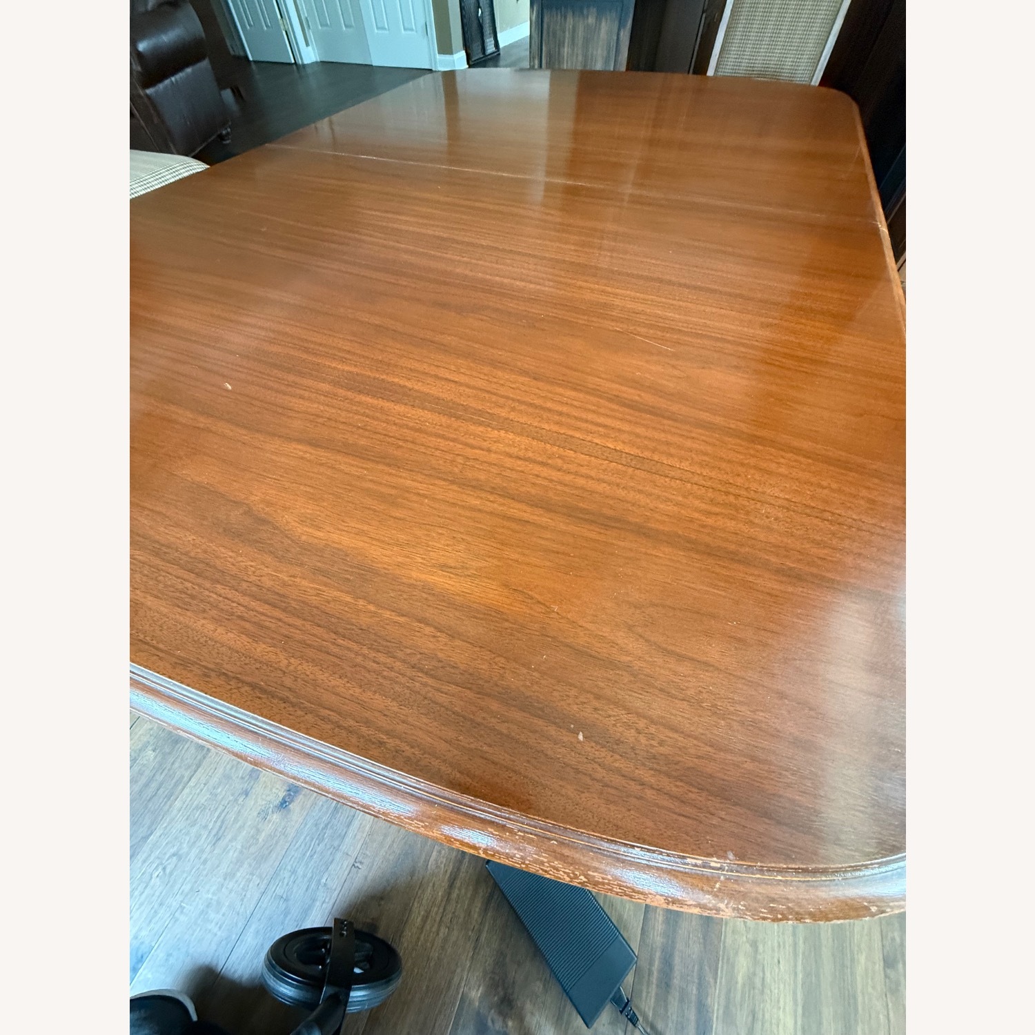 Vintage/Antique Dark Brown Dining Table - image-7