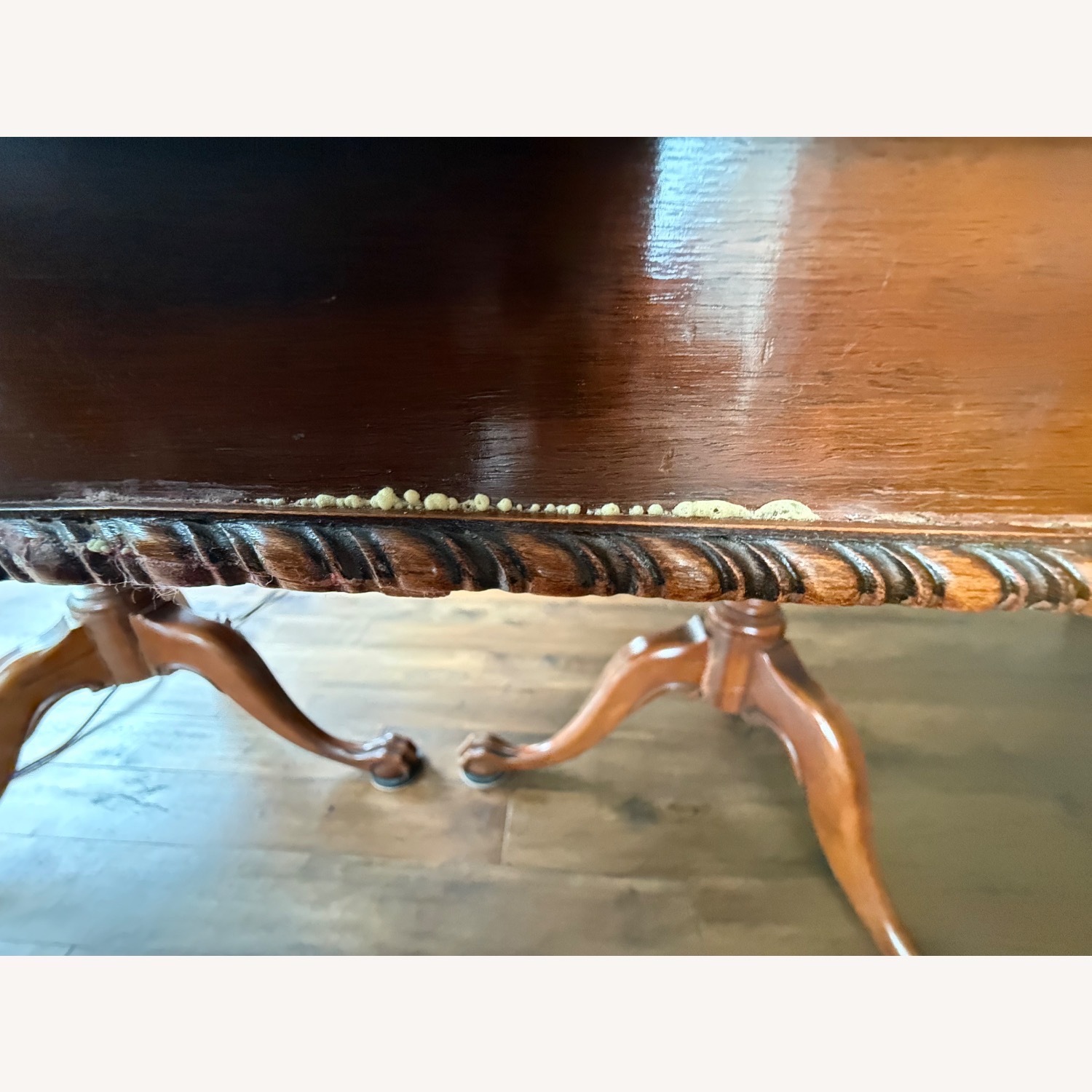 Vintage/Antique Dark Brown Dining Table - image-6